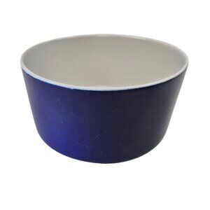 IKEA Blue White Stoneware Bowl Oven Dishwasher Microwave Safe Portugal